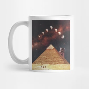 Pyramid in space -  Artwork Mug